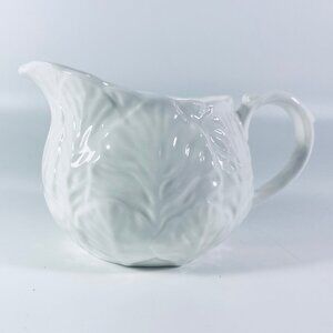 RARE Coalport Countryware  Creamer Cabbage Leaf Made in England